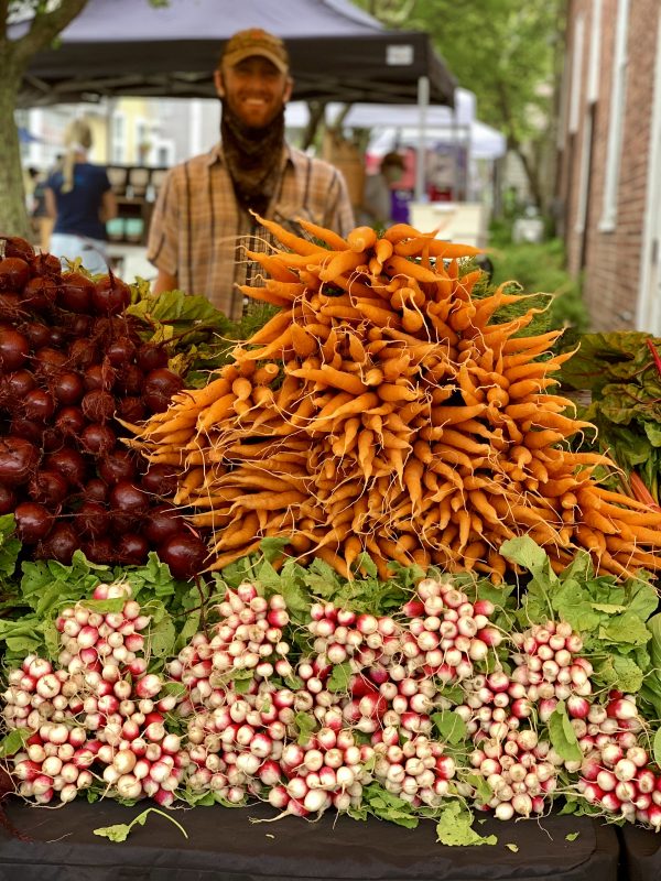 Nutty Carrot Top Pesto via LizsHealthyTable.com