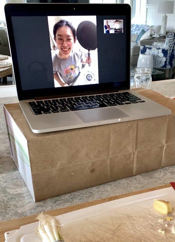 Sautéed Shrimp With Vegetables and Ketchup Sauce via lizshealthytable.com #seafood #shrimp