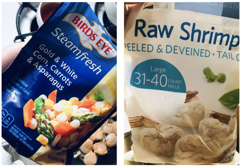 Sautéed Shrimp With Vegetables and Ketchup Sauce via lizshealthytable.com #seafood #shrimp