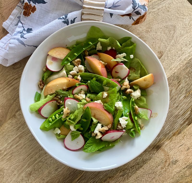 34 Peach Recipes for National Peach Month via lizshealthytable.com #peaches #nutrition