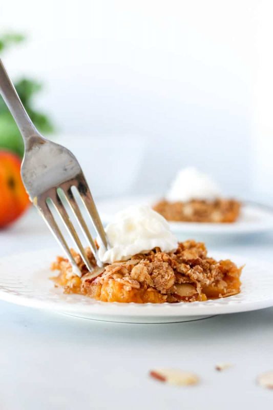 34 Peach Recipes for National Peach Month via lizshealthytable.com #peaches #nutrition