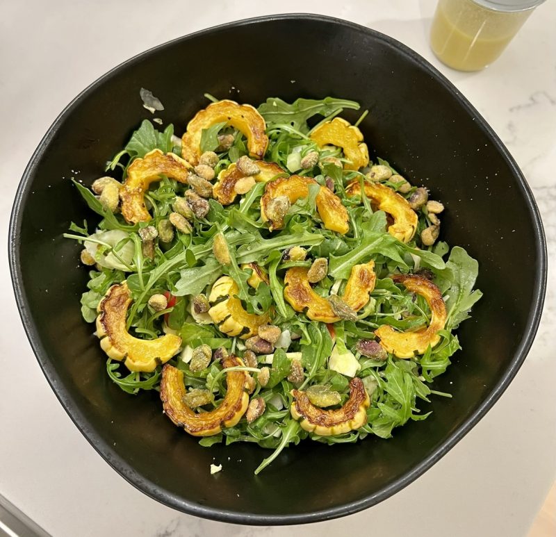 3 Salads and the BEST Homemade Olive Oil & Lemon Salad Dressing Recipe via lizshealthytable.com #salad