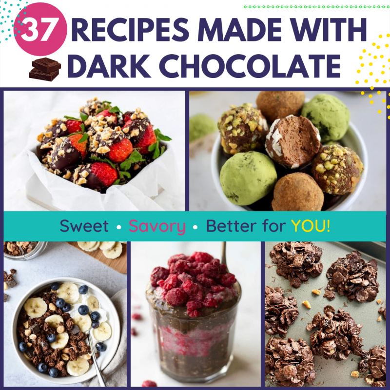 Podcast Episode 115: Longevity Kitchen: Dark Chocolate Edition via lizshealthytable.com #podcast