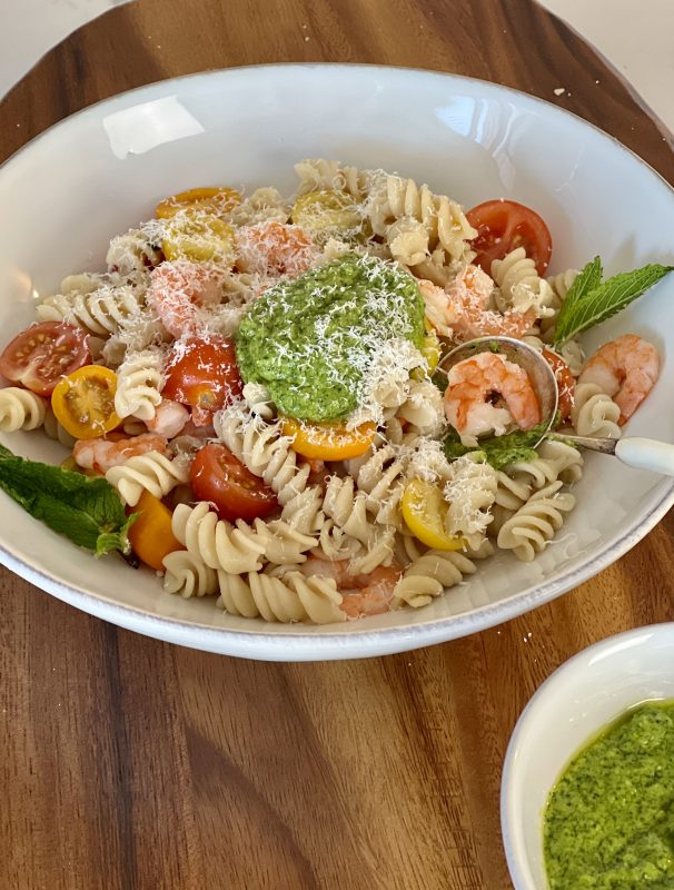 kale and Pine Nut Pesto via lizshealthytable.com