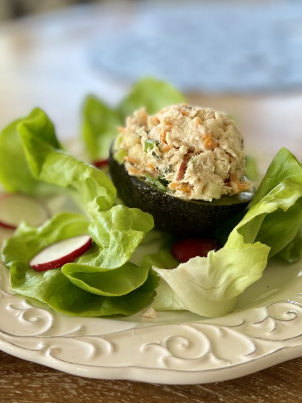 Tuna, Carrot, and Apple Salad + 5 Easy Fruit and Vegetable Hacks via lizshealthytable.com