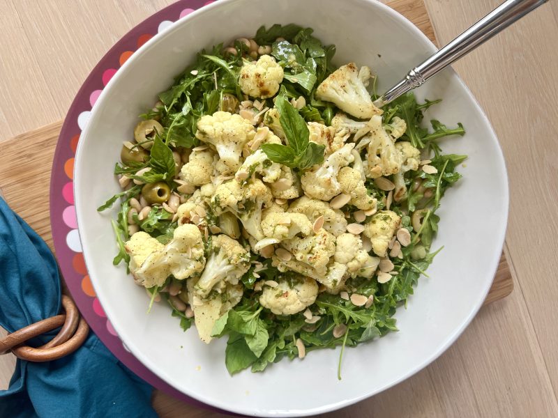 Cauliflower Salad via lizshealthytable.com