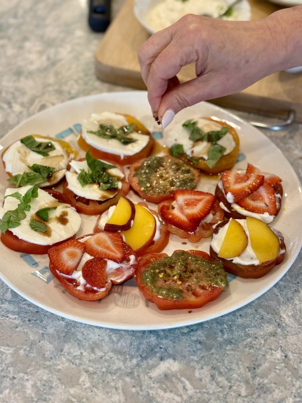 Local Tomato Flight via lizshealthytable.com